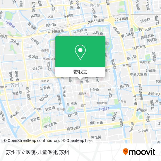 苏州市立医院-儿童保健地图