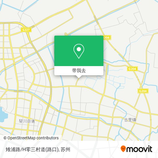 雉浦路/H零三村道(路口)地图