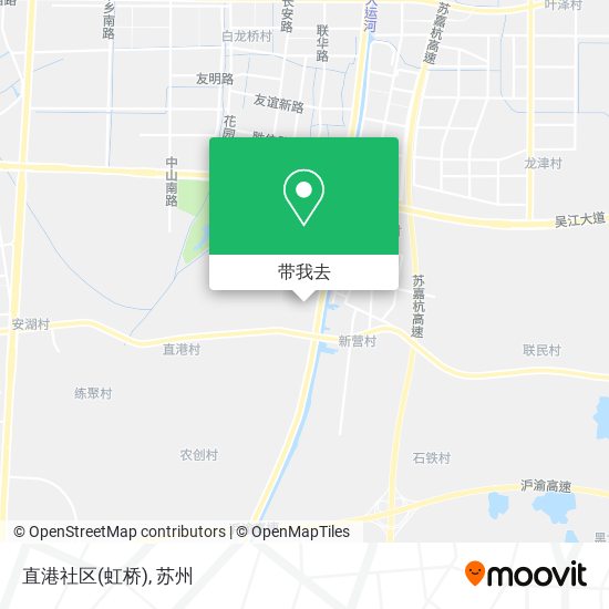 直港社区(虹桥)地图
