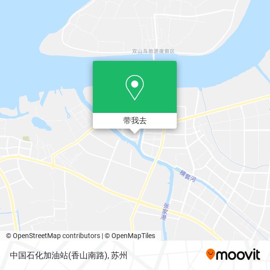 中国石化加油站(香山南路)地图