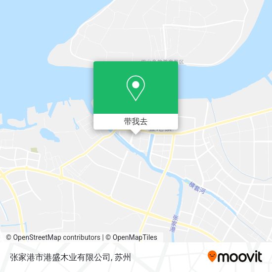 张家港市港盛木业有限公司地图
