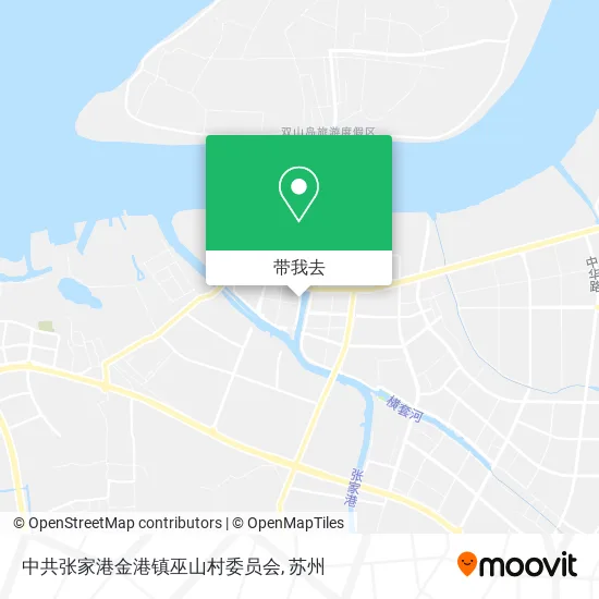 中共张家港金港镇巫山村委员会地图