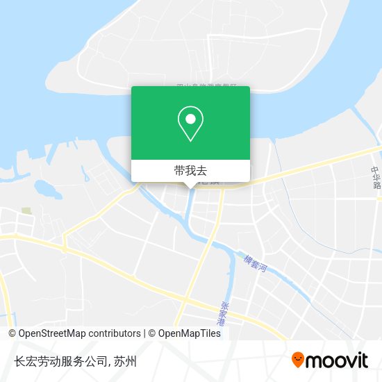 长宏劳动服务公司地图