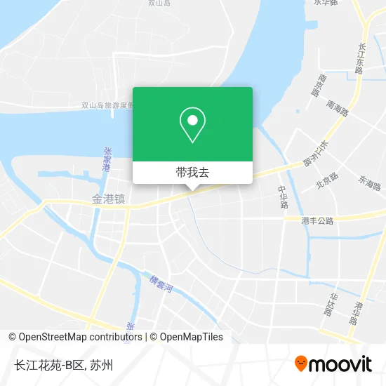 长江花苑-B区地图