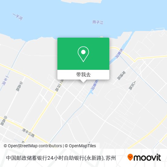 中国邮政储蓄银行24小时自助银行(永新路)地图