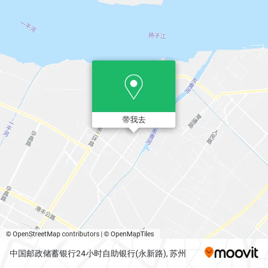 中国邮政储蓄银行24小时自助银行(永新路)地图