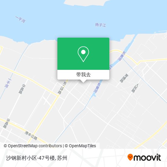 沙钢新村小区-47号楼地图