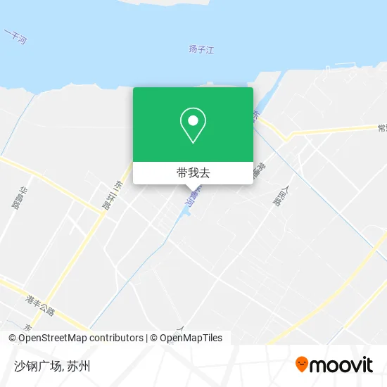 沙钢广场地图