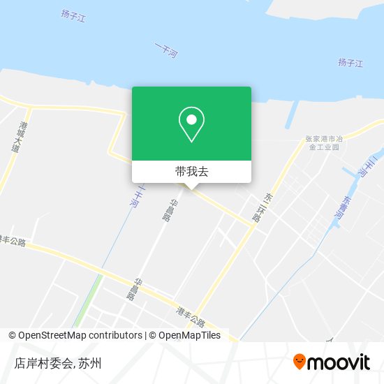 店岸村委会地图