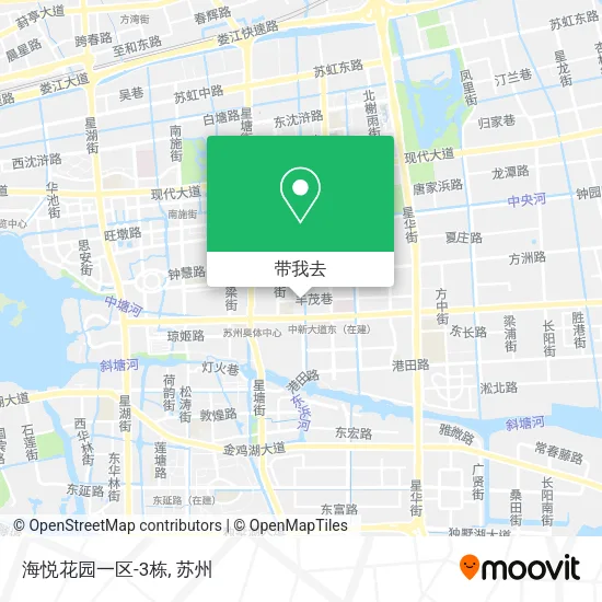海悦花园一区-3栋地图