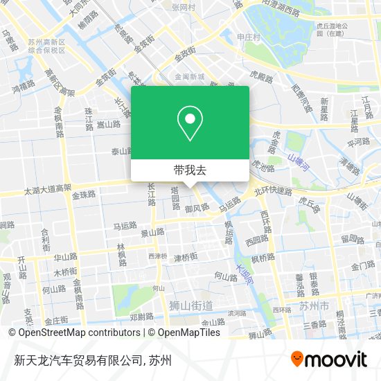 新天龙汽车贸易有限公司地图