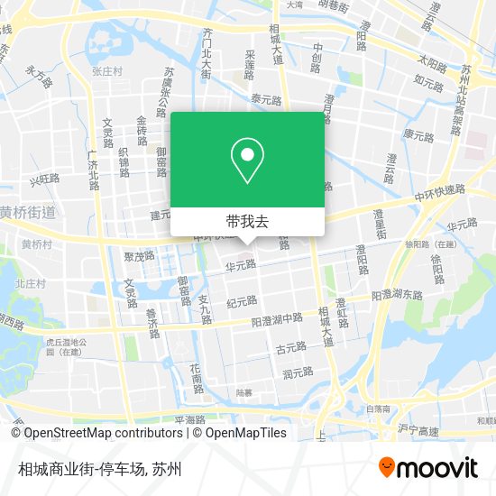 相城商业街-停车场地图