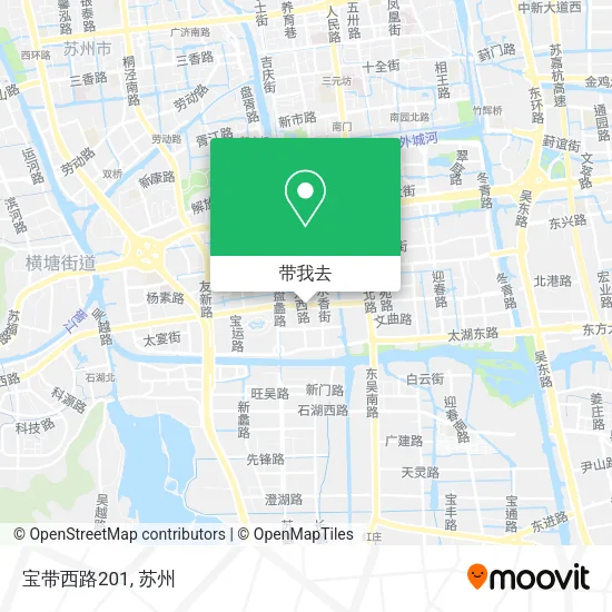 宝带西路201地图