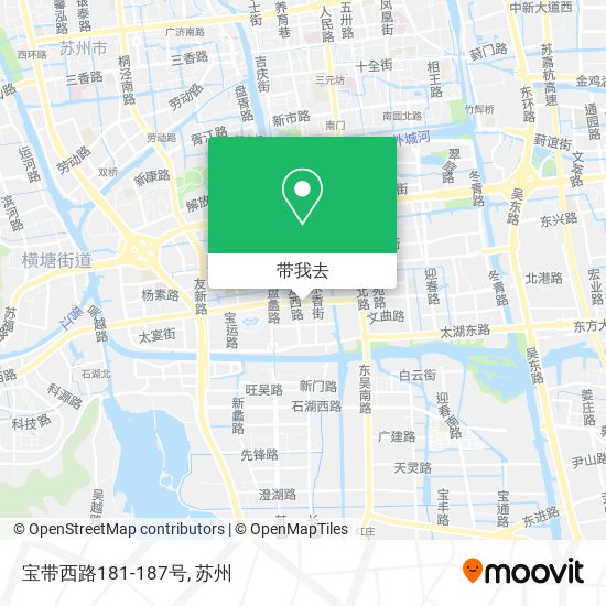 宝带西路181-187号地图