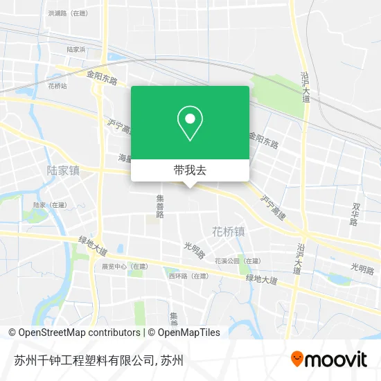 苏州千钟工程塑料有限公司地图