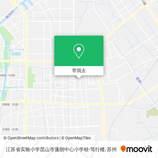 江苏省实验小学昆山市蓬朗中心小学校-笃行楼地图