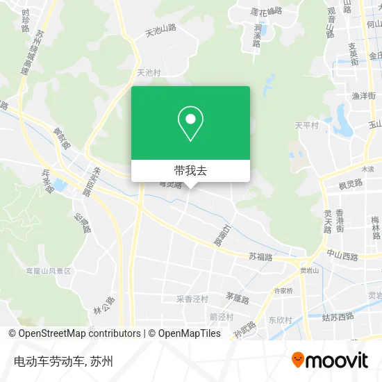 电动车劳动车地图