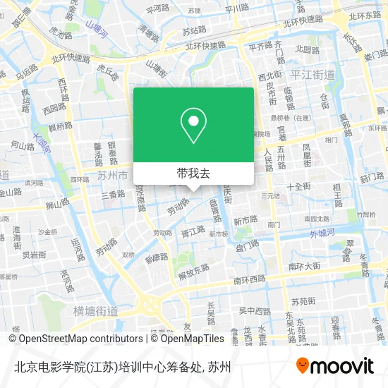 北京电影学院(江苏)培训中心筹备处地图