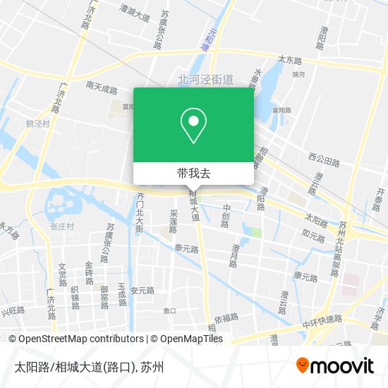 太阳路/相城大道(路口)地图
