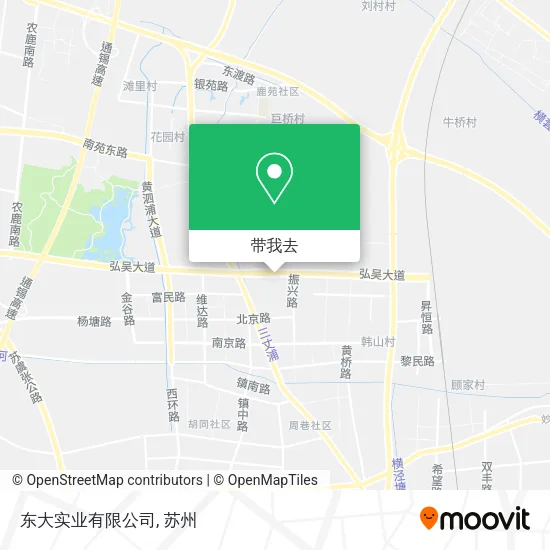 东大实业有限公司地图