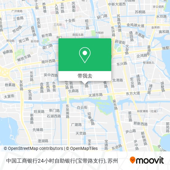 中国工商银行24小时自助银行(宝带路支行)地图