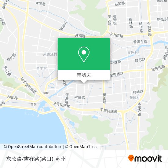 东欣路/吉祥路(路口)地图