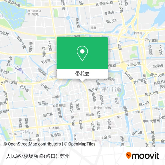 人民路/校场桥路(路口)地图