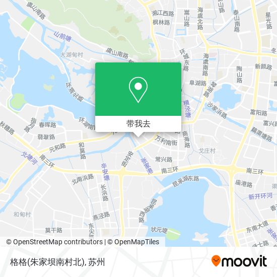 格格(朱家坝南村北)地图