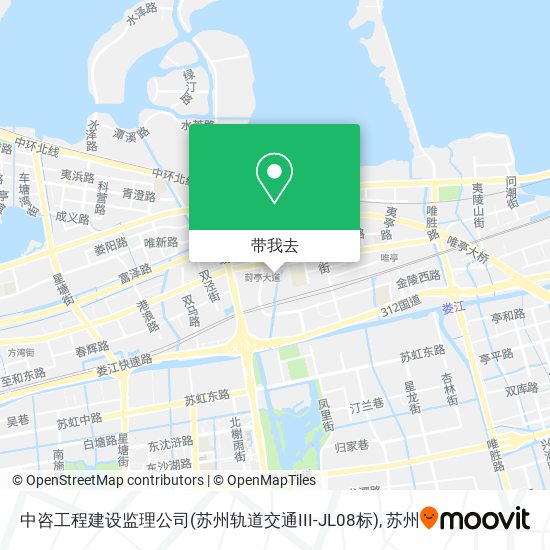 中咨工程建设监理公司(苏州轨道交通III-JL08标)地图