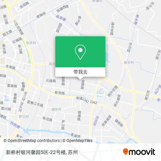 新桥村银河馨园5区-22号楼地图