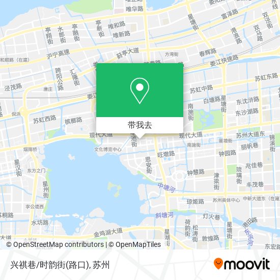 兴祺巷/时韵街(路口)地图