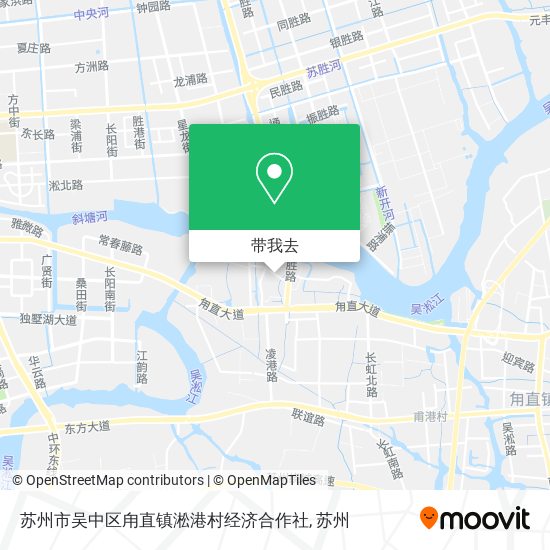 苏州市吴中区甪直镇淞港村经济合作社地图