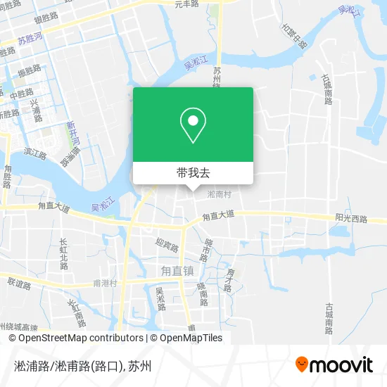 淞浦路/淞甫路(路口)地图