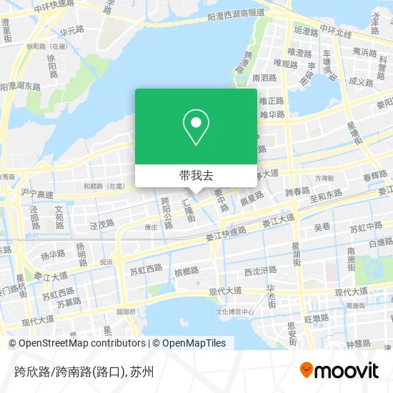 跨欣路/跨南路(路口)地图