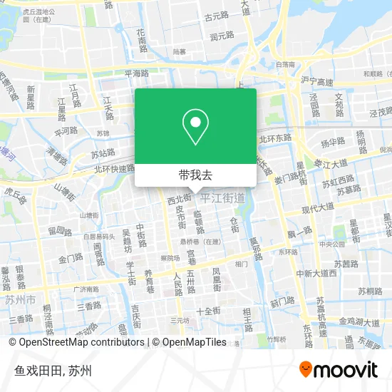 鱼戏田田地图