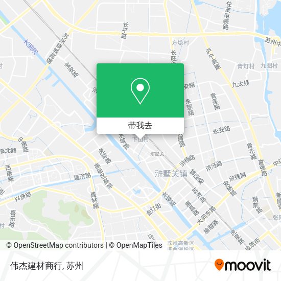 伟杰建材商行地图
