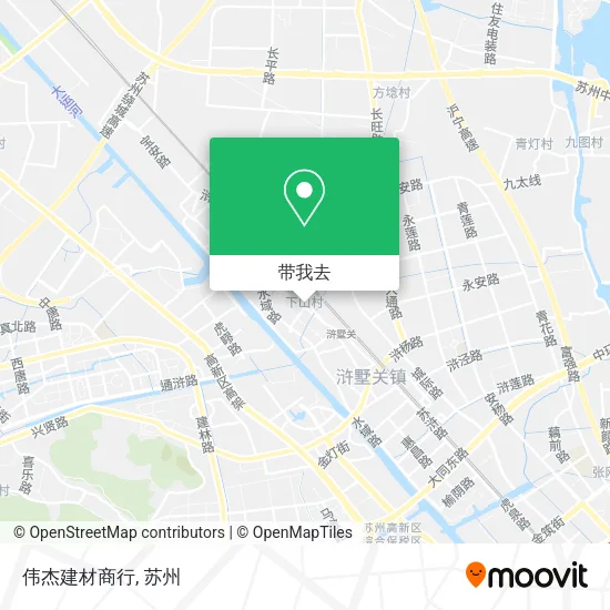 伟杰建材商行地图