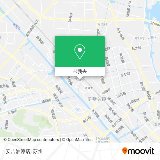 安吉油漆店地图