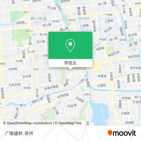 广隆建材地图