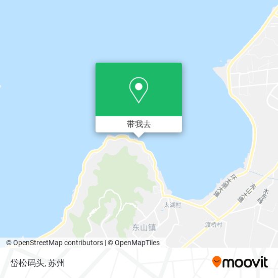 岱松码头地图