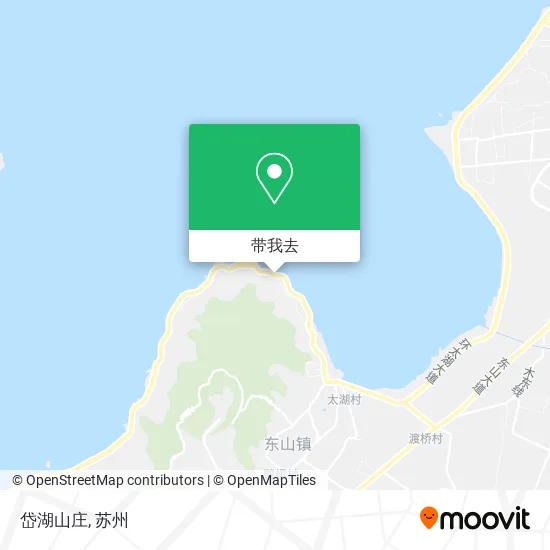岱湖山庄地图