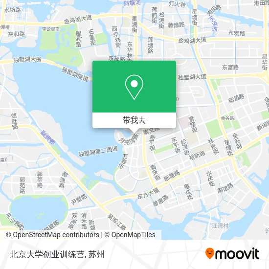 北京大学创业训练营地图