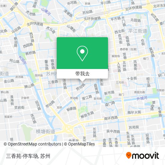 三香苑-停车场地图