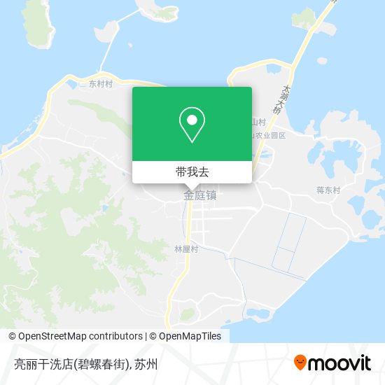 亮丽干洗店(碧螺春街)地图