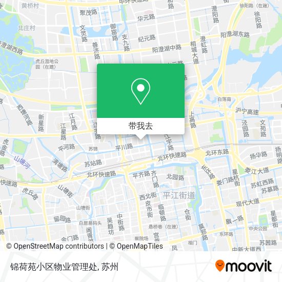 锦荷苑小区物业管理处地图