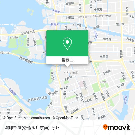 咖啡书屋(敬斋酒店东南)地图