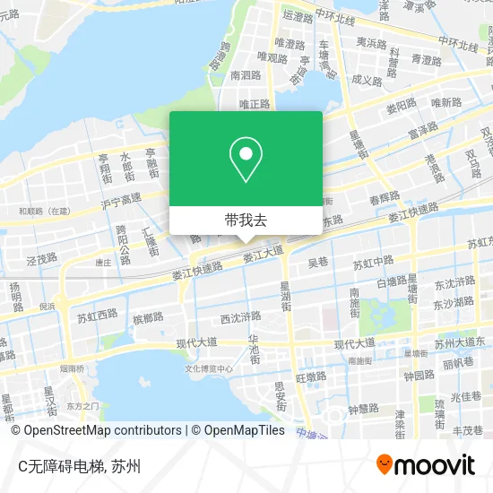 C无障碍电梯地图