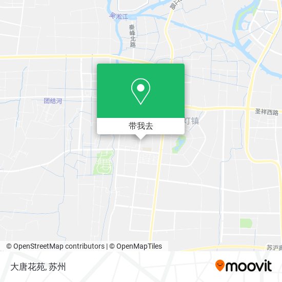 大唐花苑地图