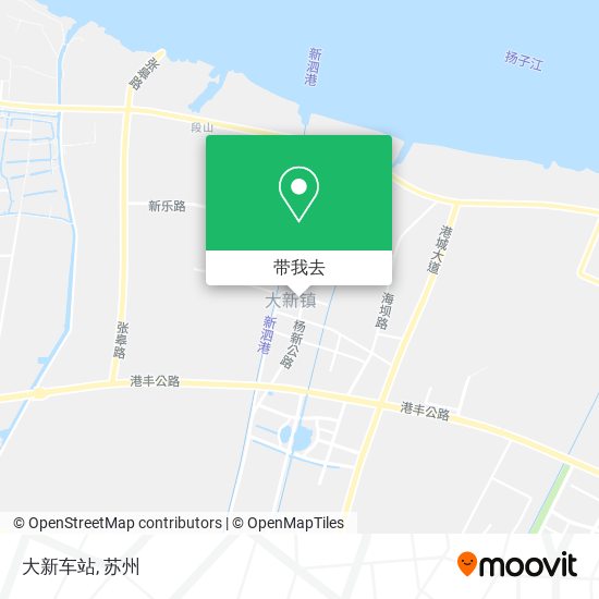 大新车站地图