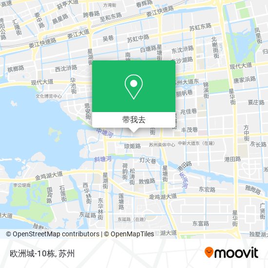 欧洲城-10栋地图